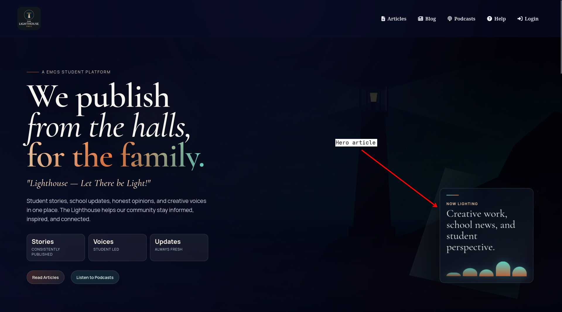 Homepage hero article tutorial image
